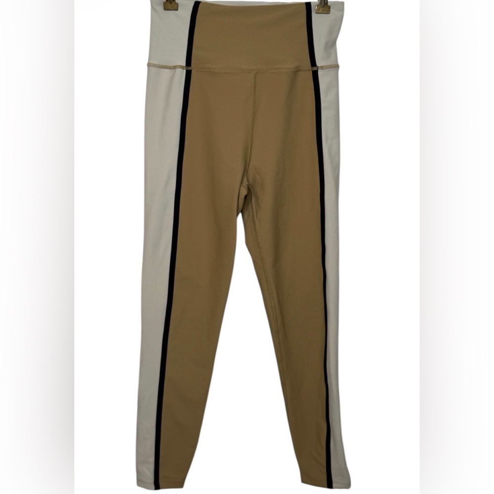 Sage Collective Colorblock Leggings  High Rise & Wide Paneled Waistline Size S - Picture 3 of 6